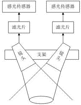 Binocular near-infrared imaging system and blood vessel recognition method