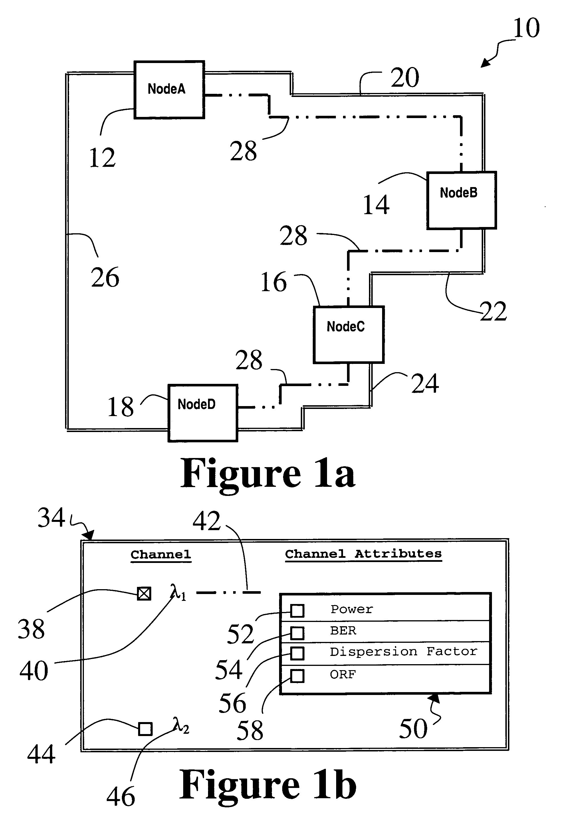 Method for visualization of optical network topology