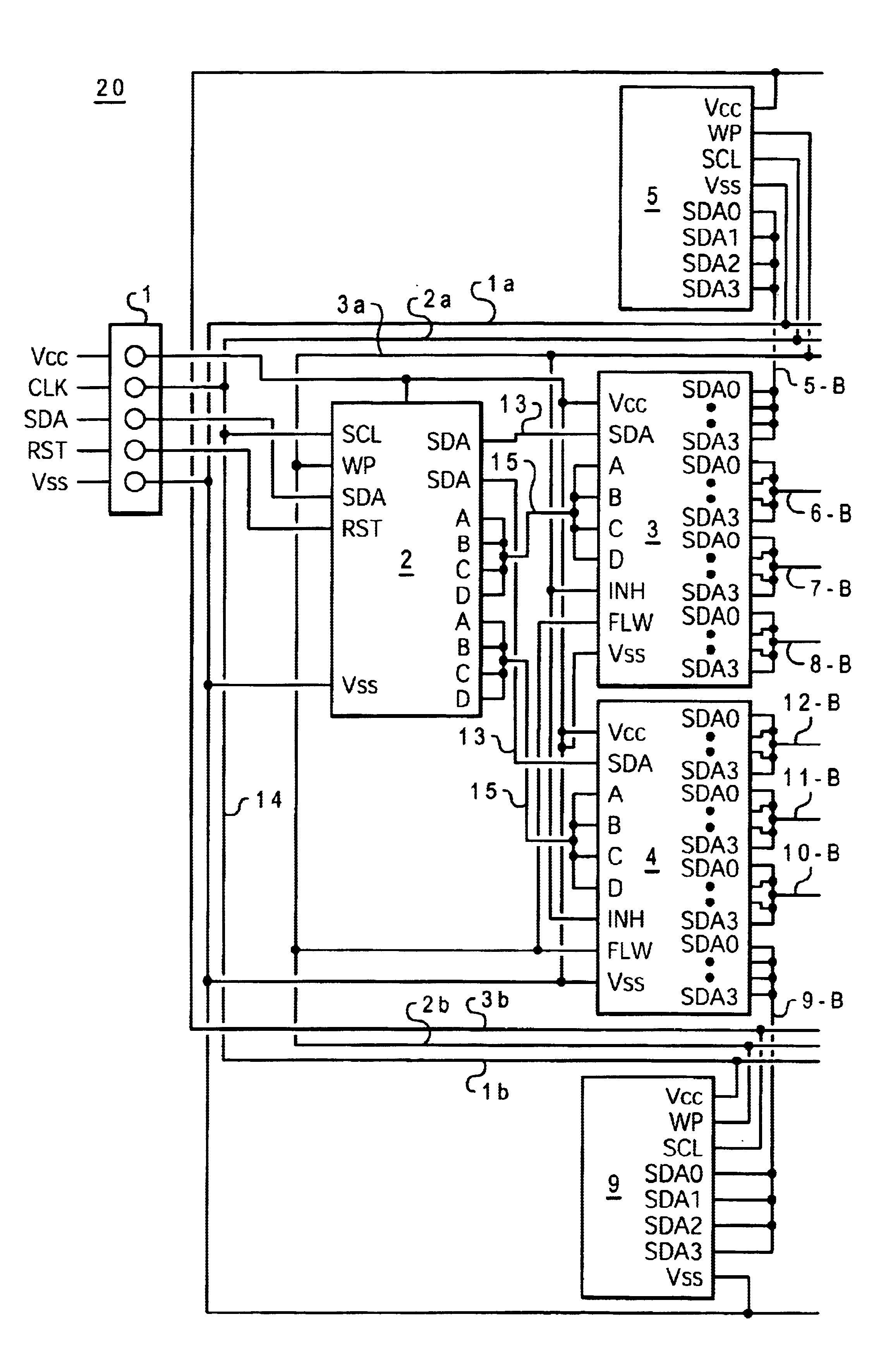 Card memory apparatus