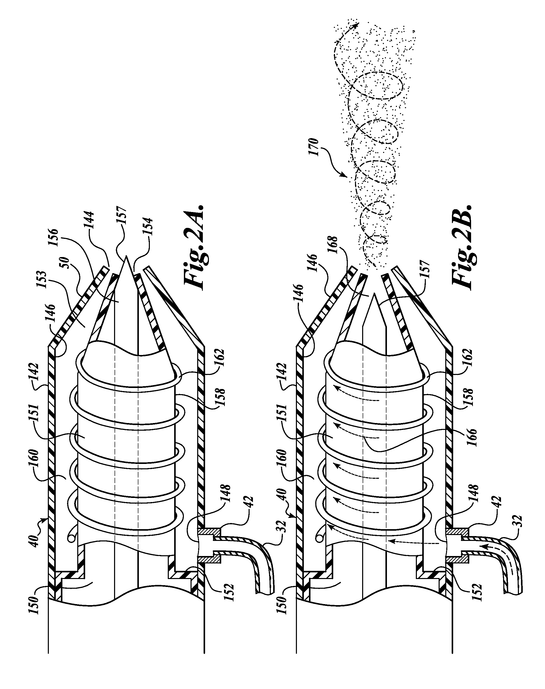 Circumferential aerosol device