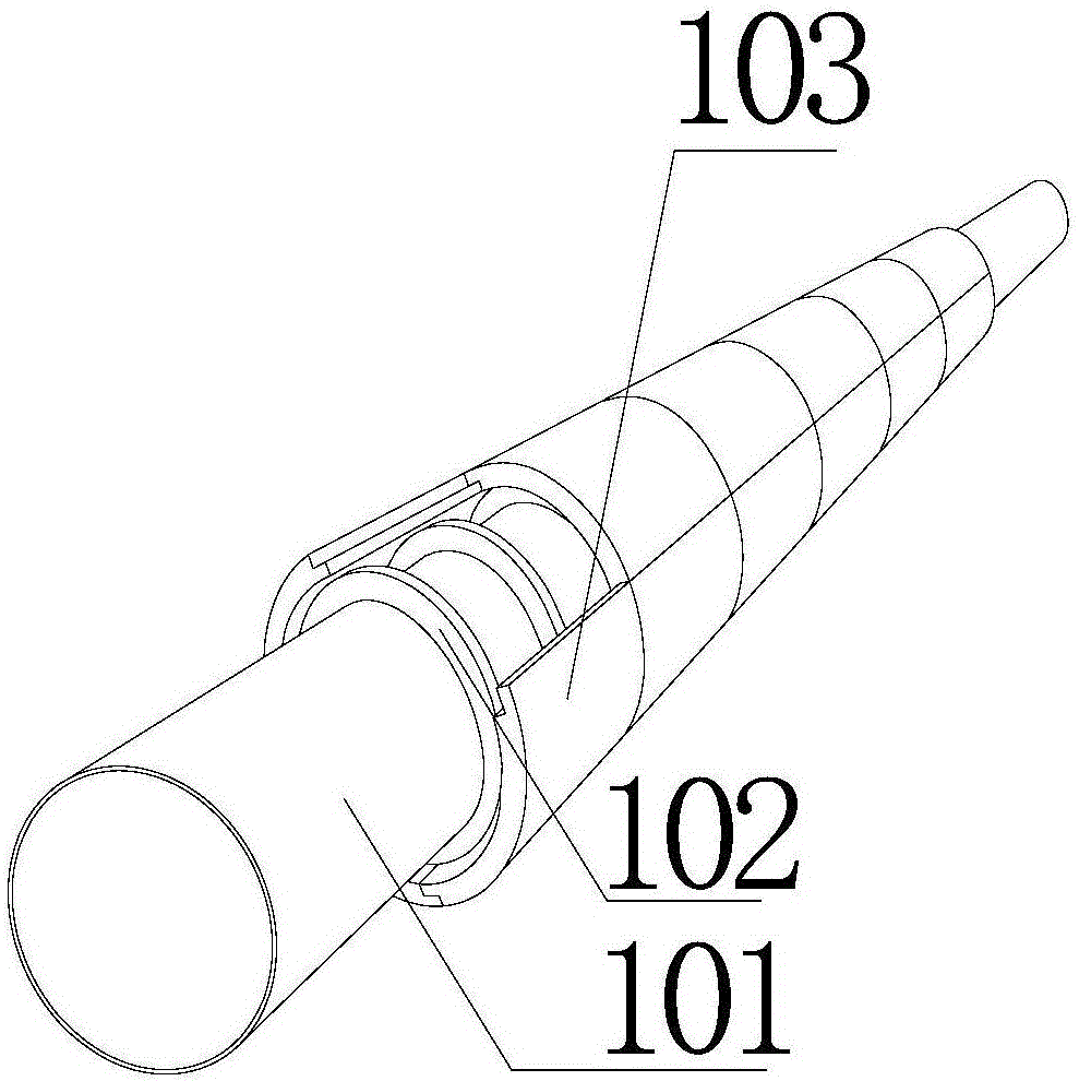 Composite insulating layer with cavity structures