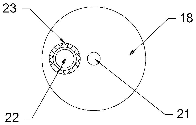 Segmented urine sampling device for medical examination