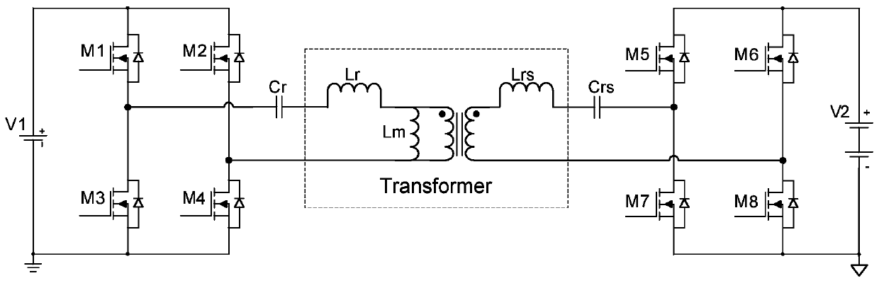 Fixed-frequency synchronous rectification bidirectional DC/DC converter and power electronic equipment applying same