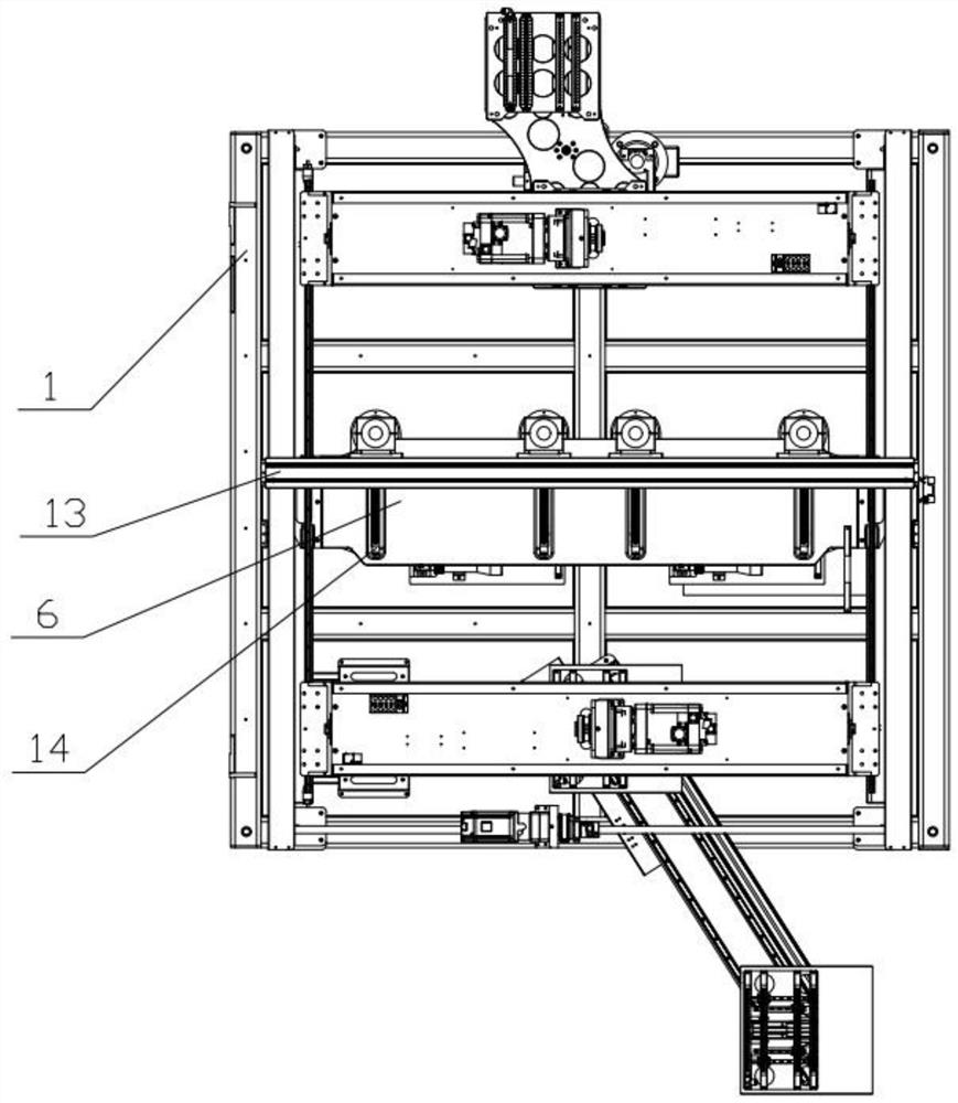 Detection module and detection method for intelligent production line system for pipette tip