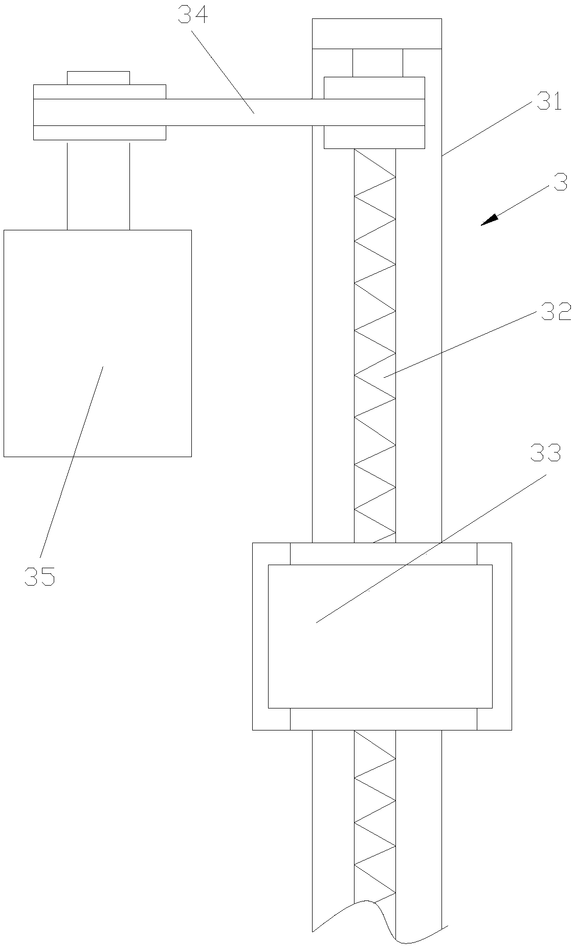 Integrated drilling positioning device for bamboo board processing