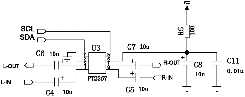 Non-contact audio equipment volume controller and control method thereof