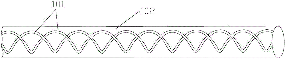 Flexible stretchable and washable conductive connecting piece