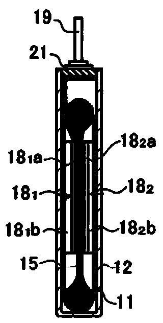 Square-shaped sealed secondary battery and method of manufacturing same