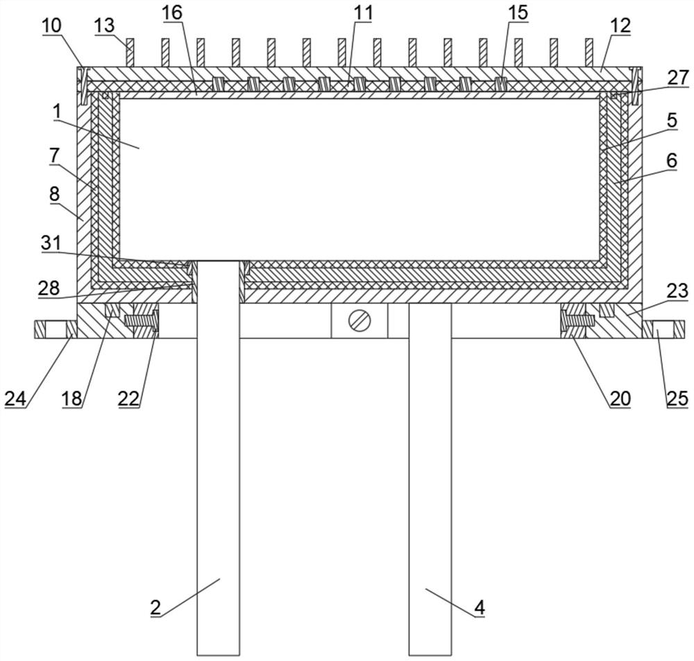 A waterproof and stable triode and its preparation method