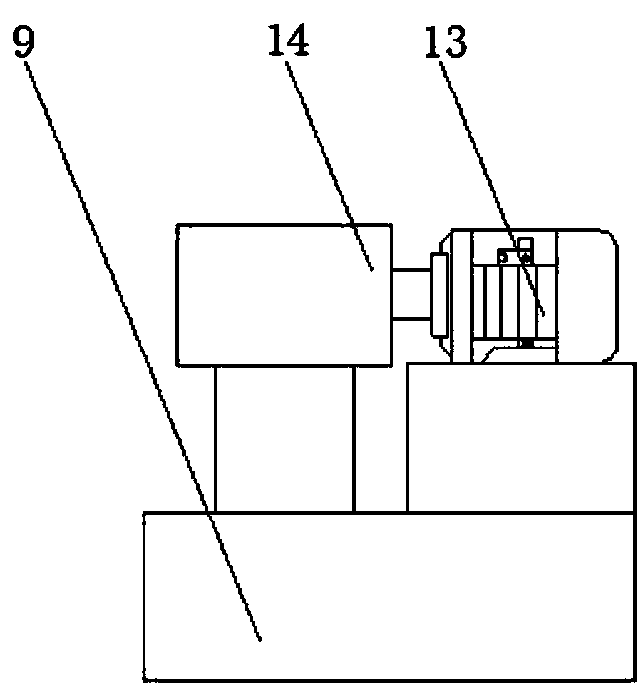 A flat pressing device for lithium battery