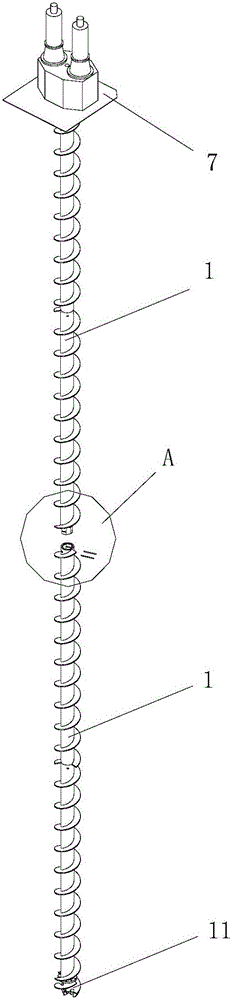 Construction Technology of Long Spiral Extrusion Rock Grouting Pile