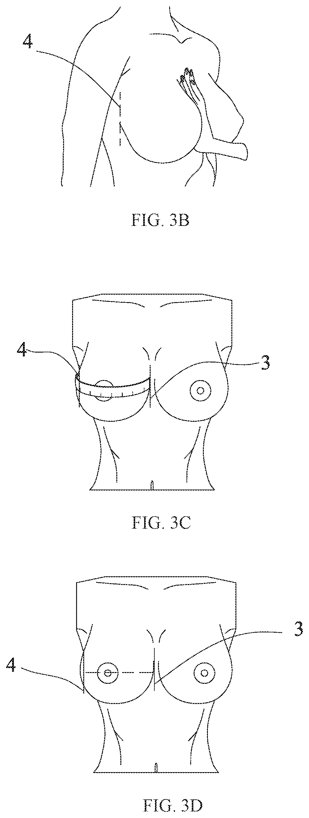 Method for determining a bra size