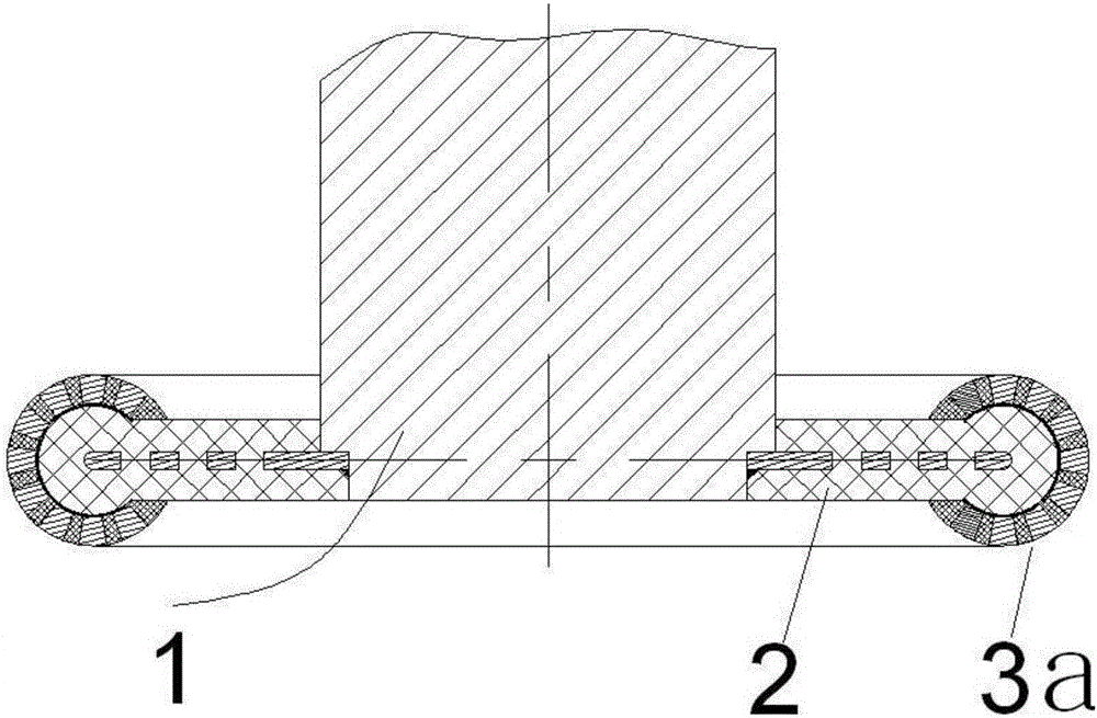 Complex generatrix polishing wheel with local reinforcement structure and manufacturing method thereof