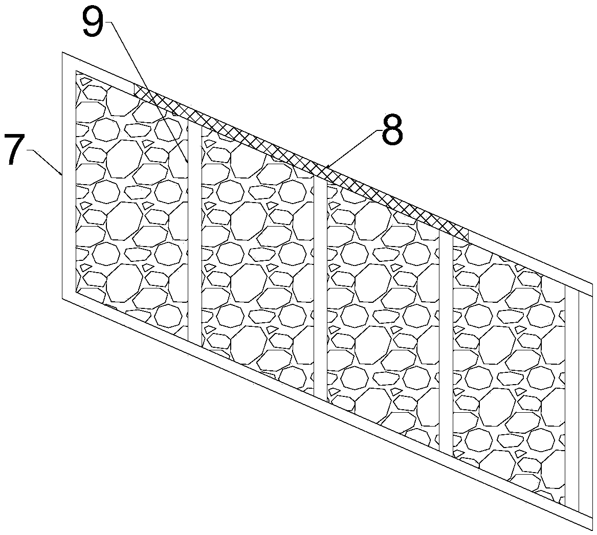 Environment-friendly garbage crushing treatment device for solid-liquid separation treatment