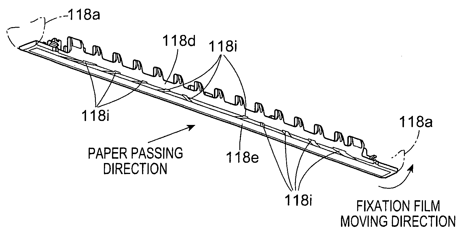 Heating device and image formation apparatus