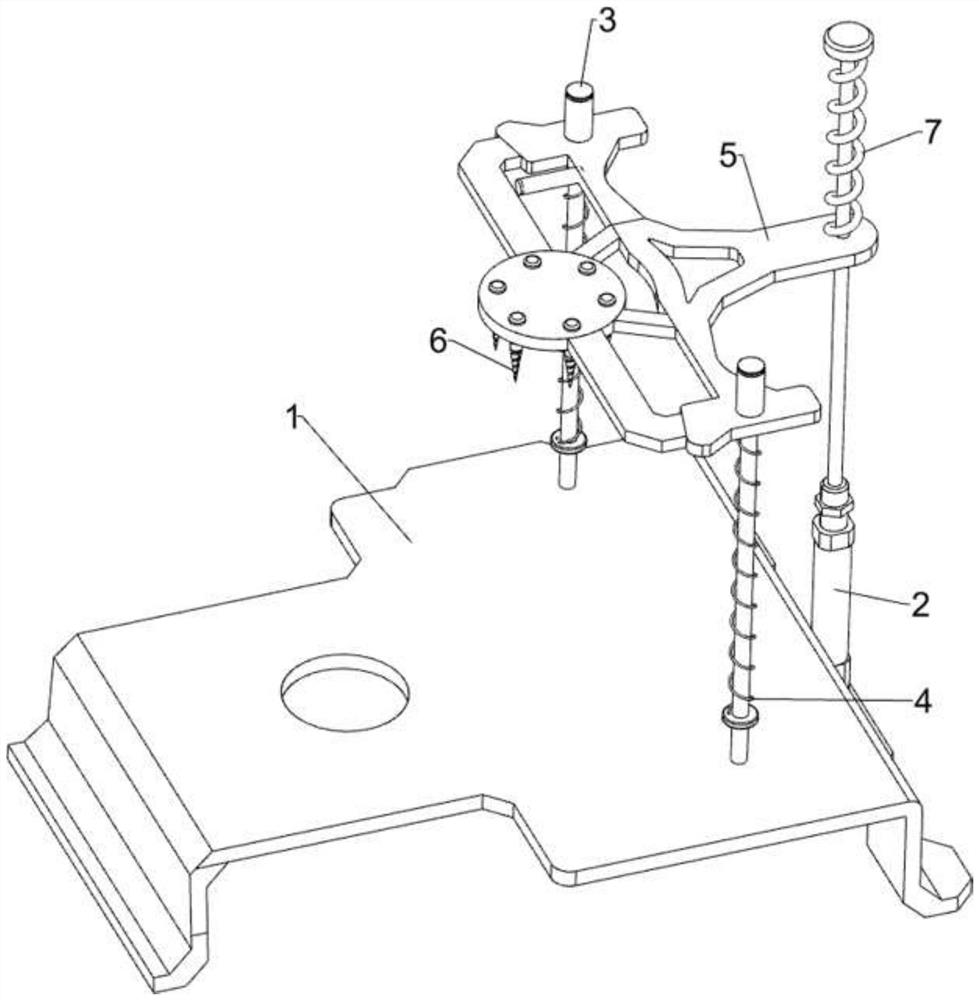 Simple and convenient brake disc manufacturing and forming device