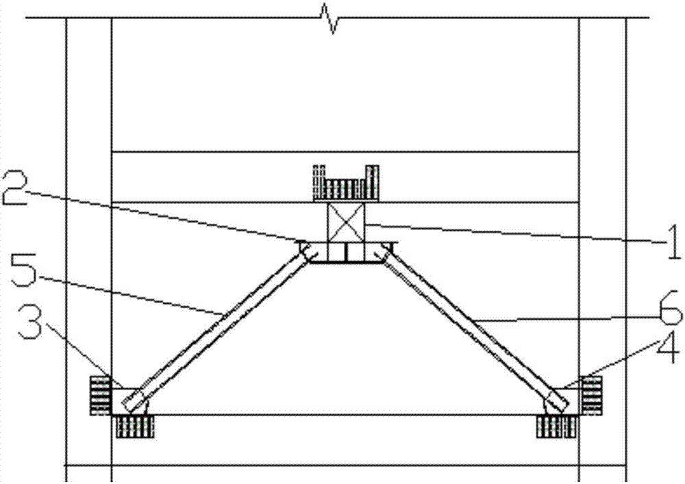 Energy-dissipation shock-absorption damper member and construction method thereof