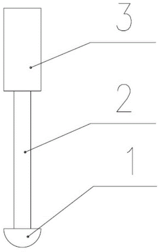 Surface machining method for obtrusive hollow cylinder and ball end mill