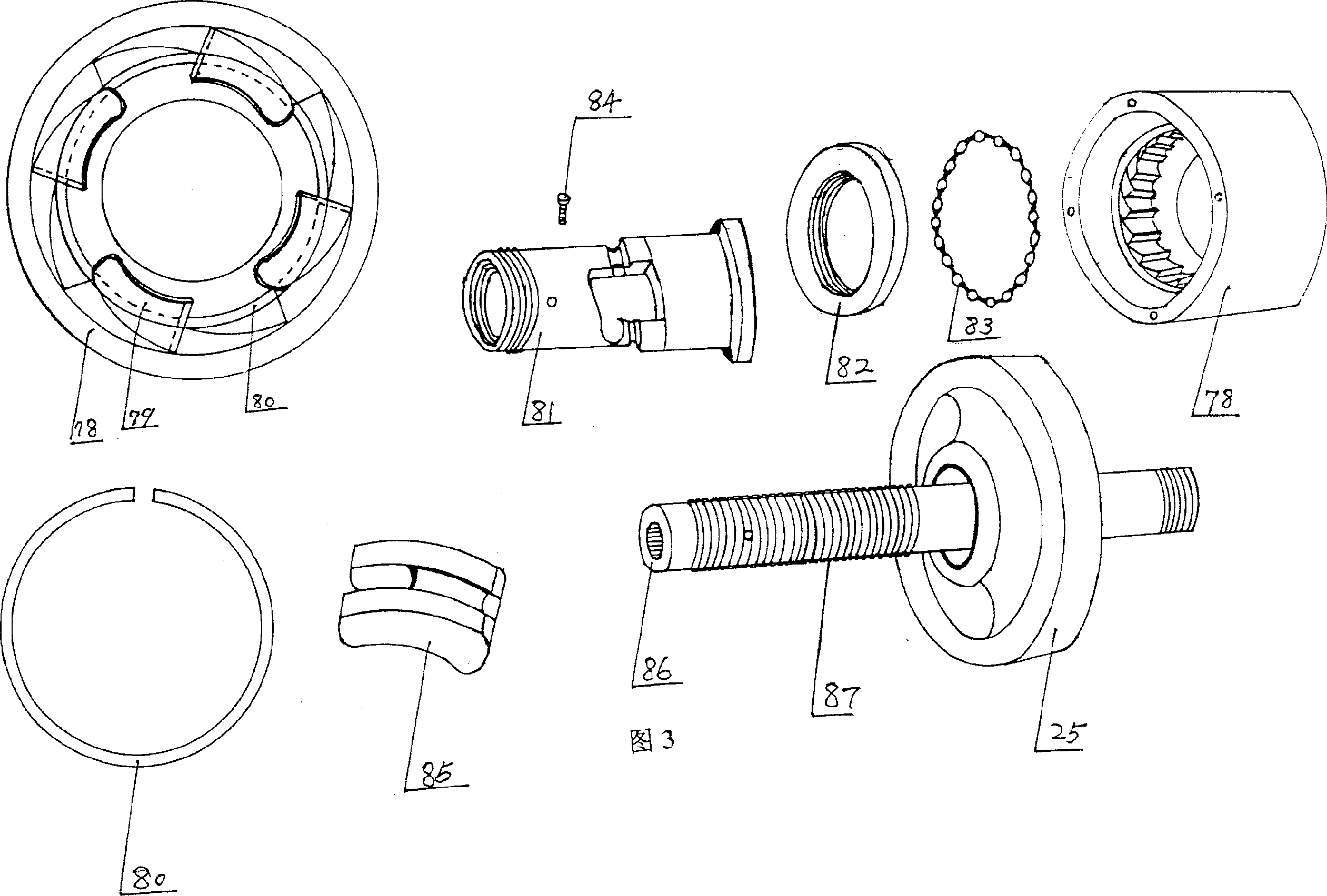 Engine power storage conversion energy-saving device