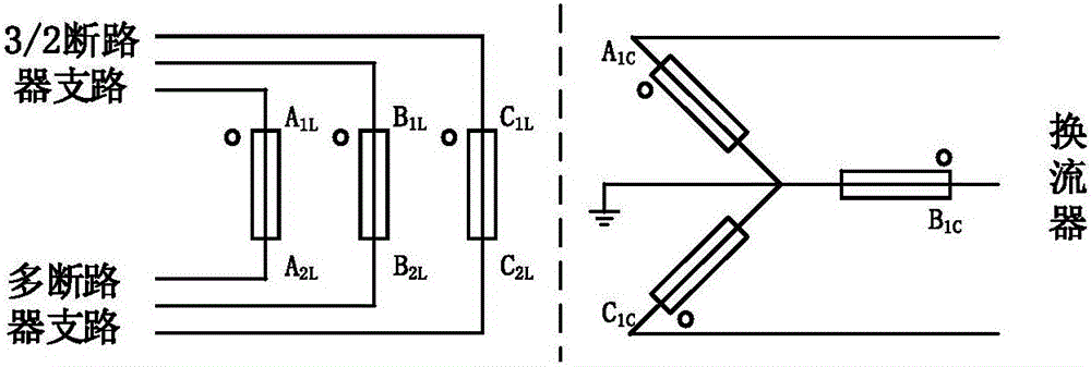 Wiring structure of a transverter and its control method