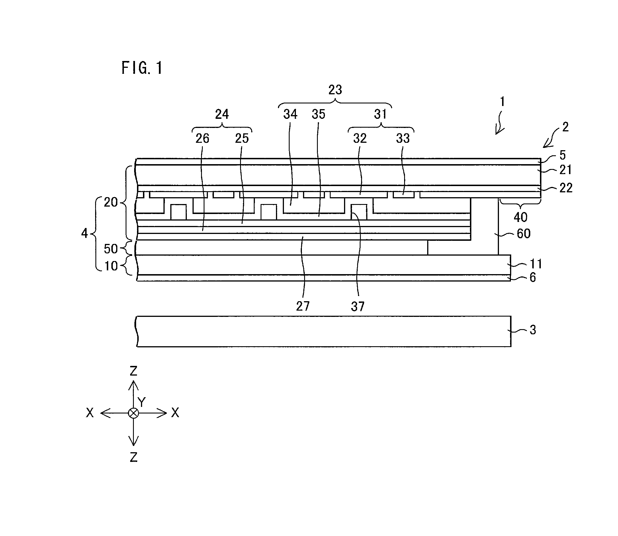 Touch panel substrate and electro-optic device