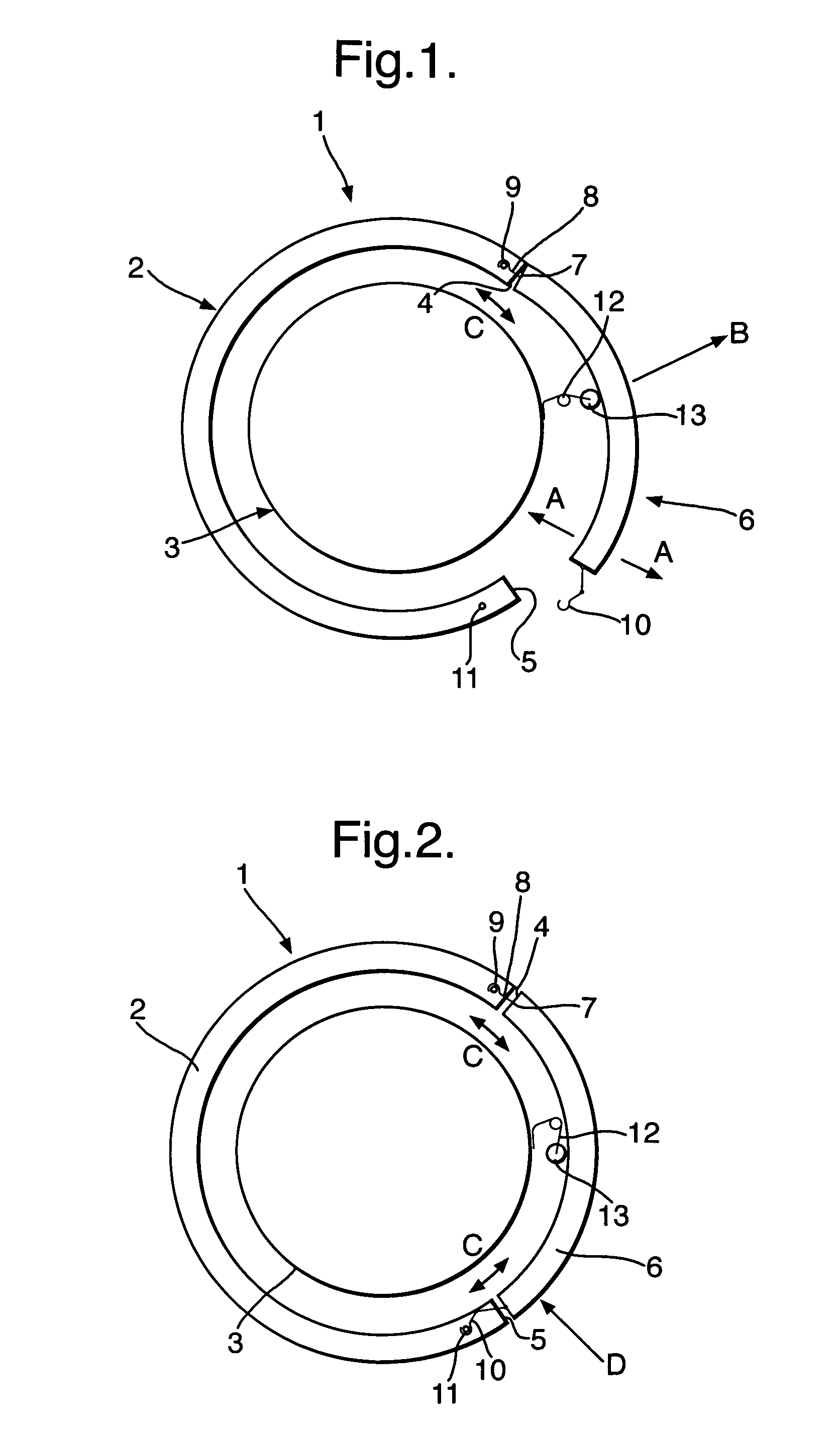 Closure panel arrangement