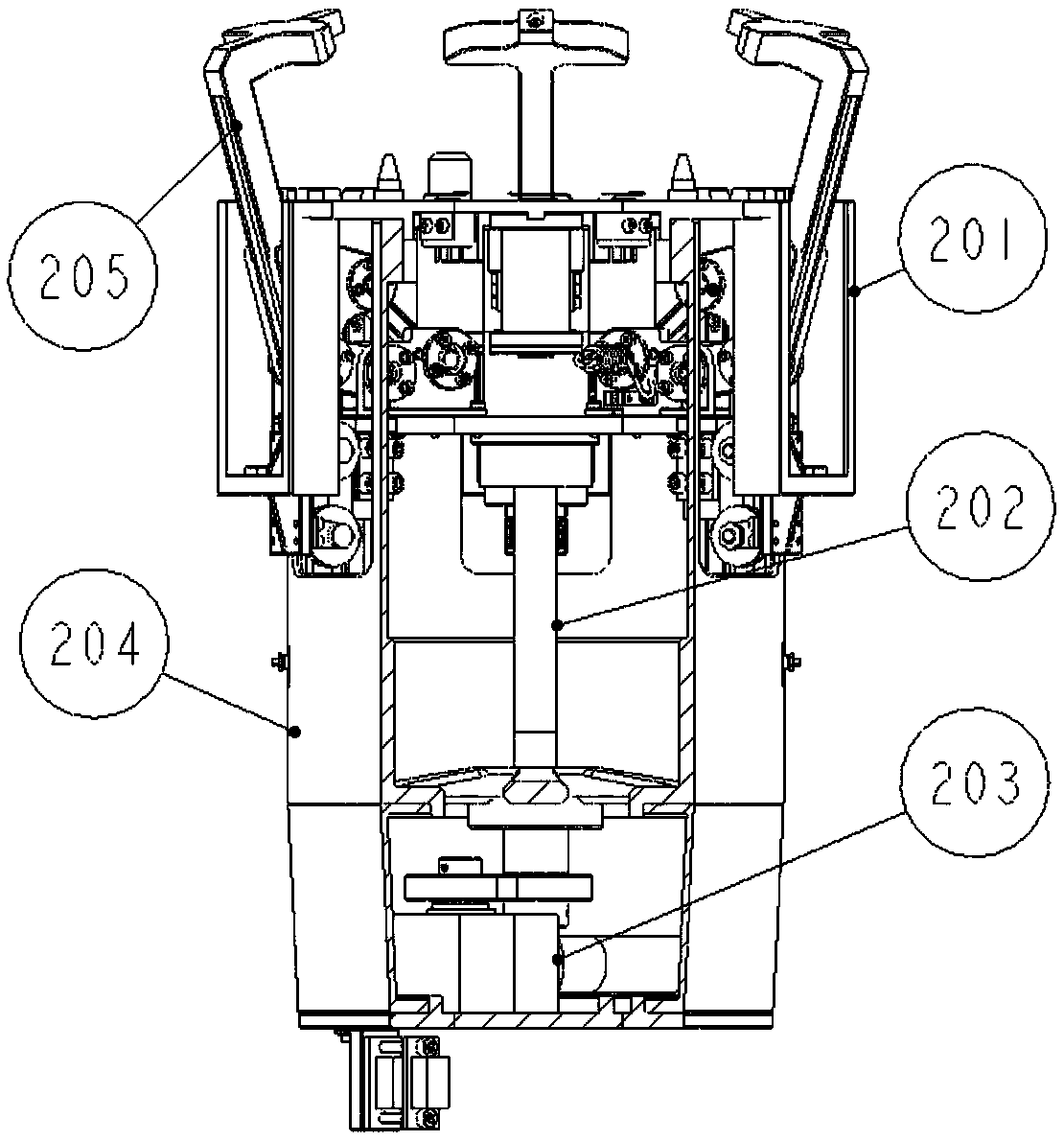 A space capture locking device