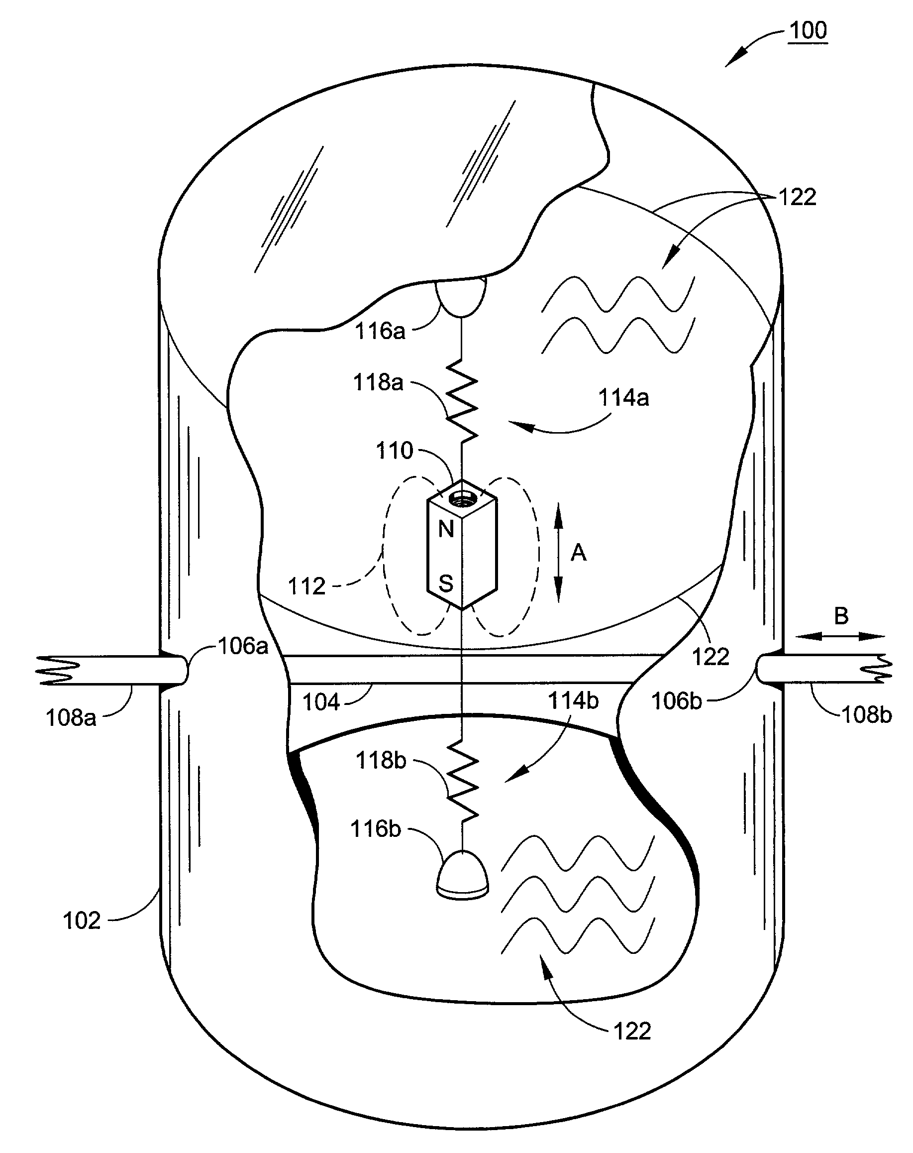 Transducer for converting between mechanical vibration and electrical signal