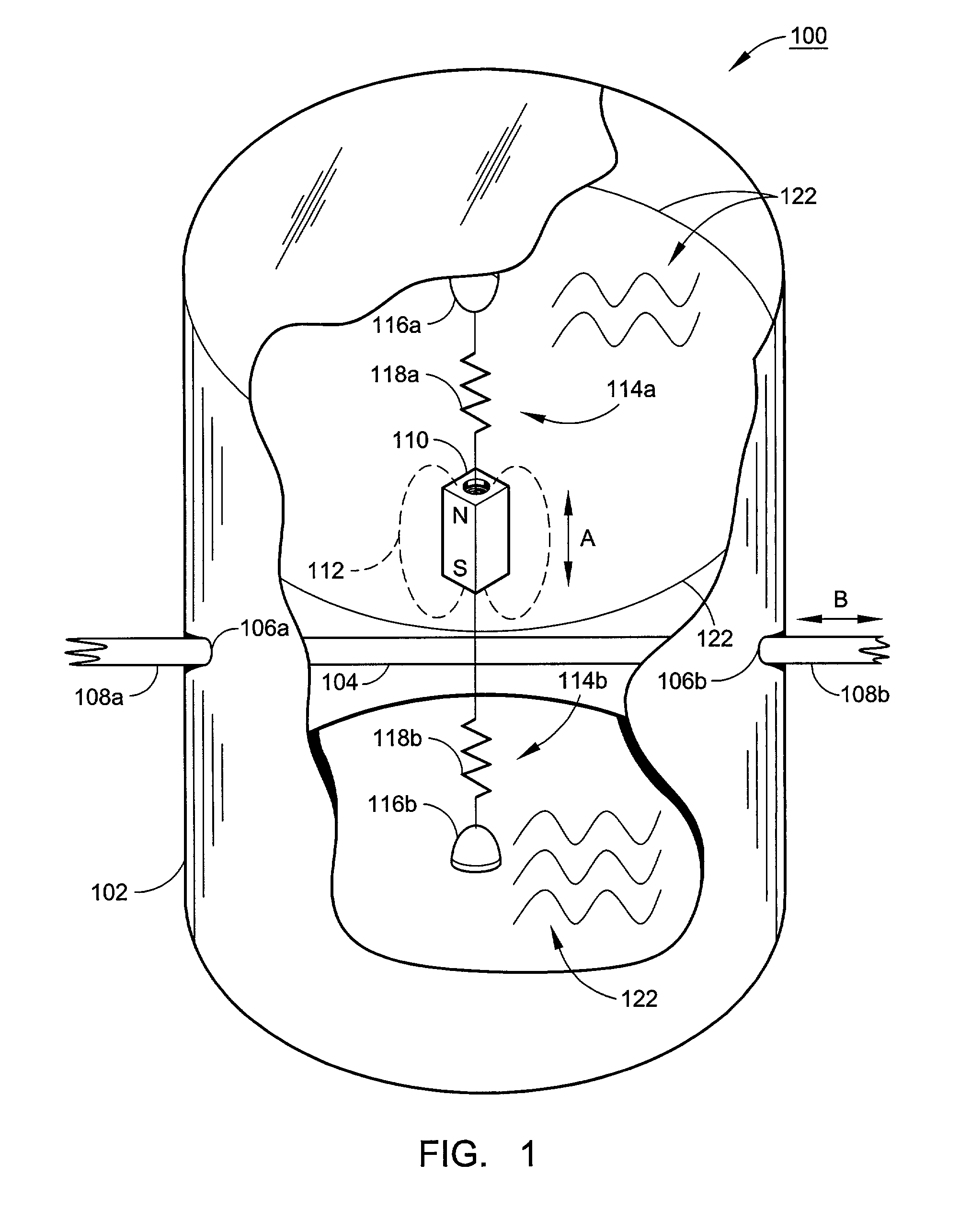 Transducer for converting between mechanical vibration and electrical signal