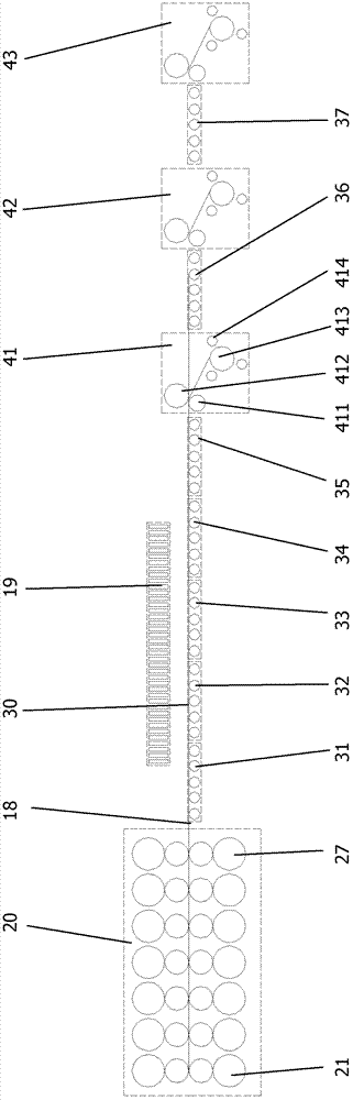 Halting method for scrap steel of hot rolling coilers