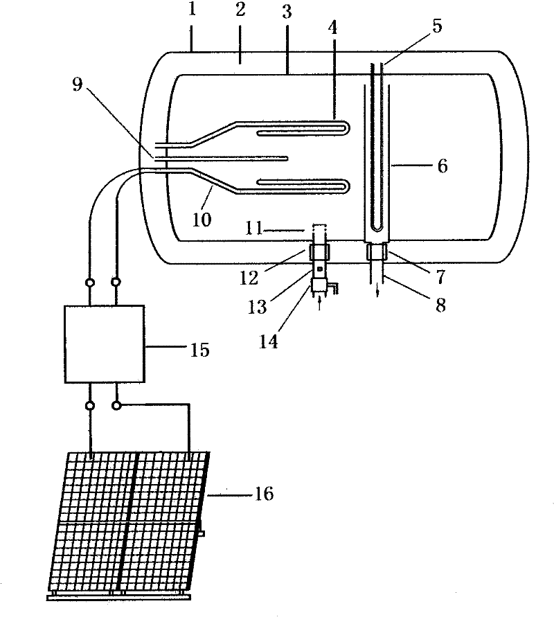 Photovoltaic water heater