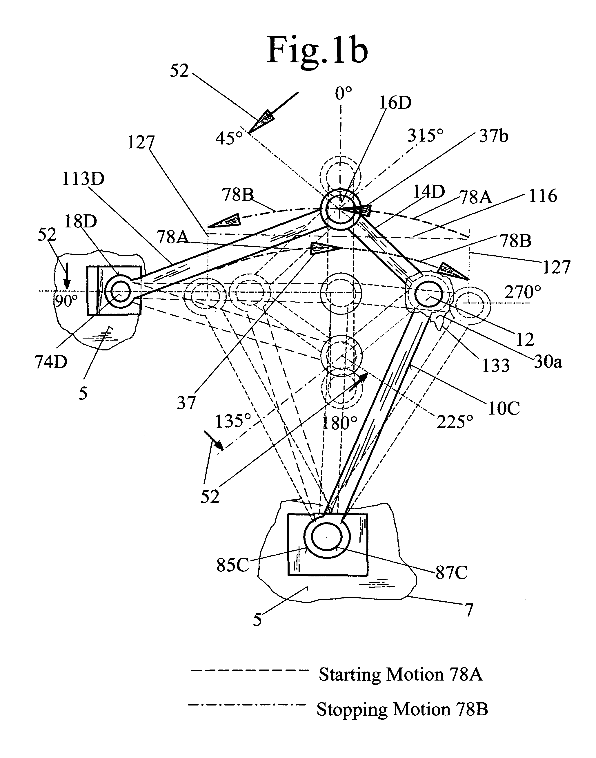 Device for the study of self-contained inertial vehicular propulsion