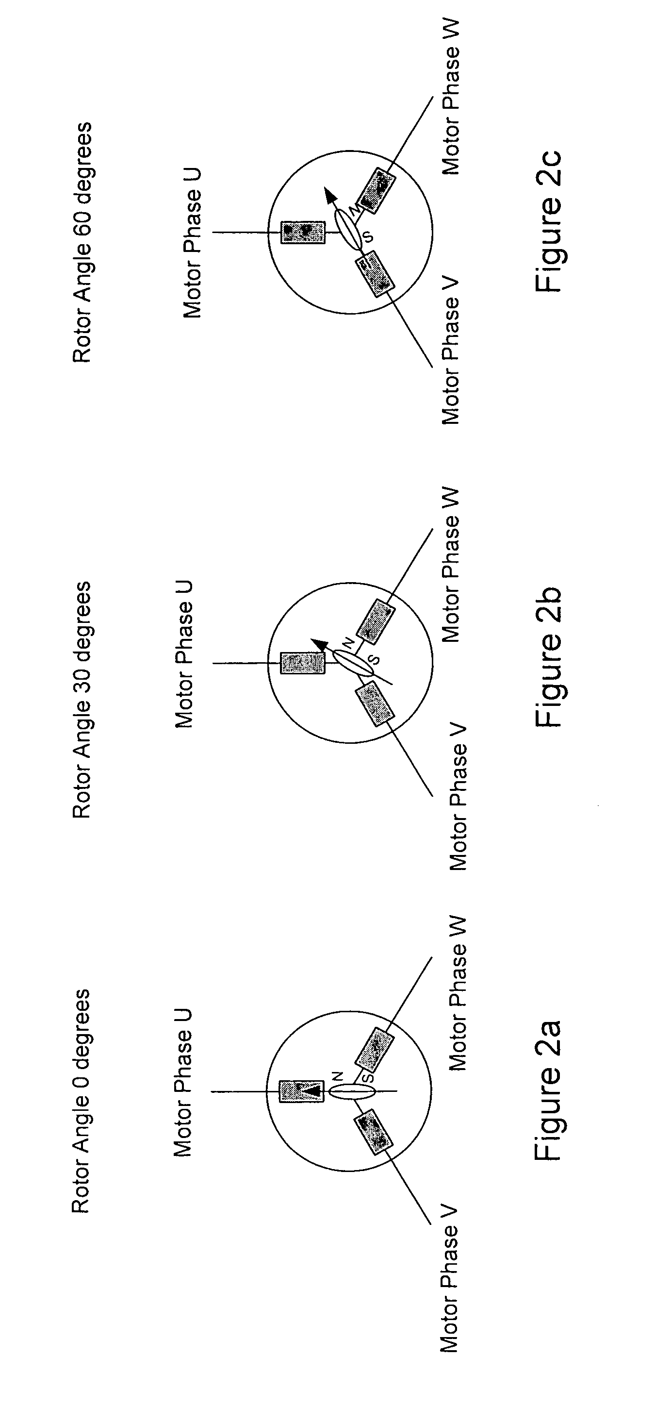 Rotor orientation detection in brushless DC motors