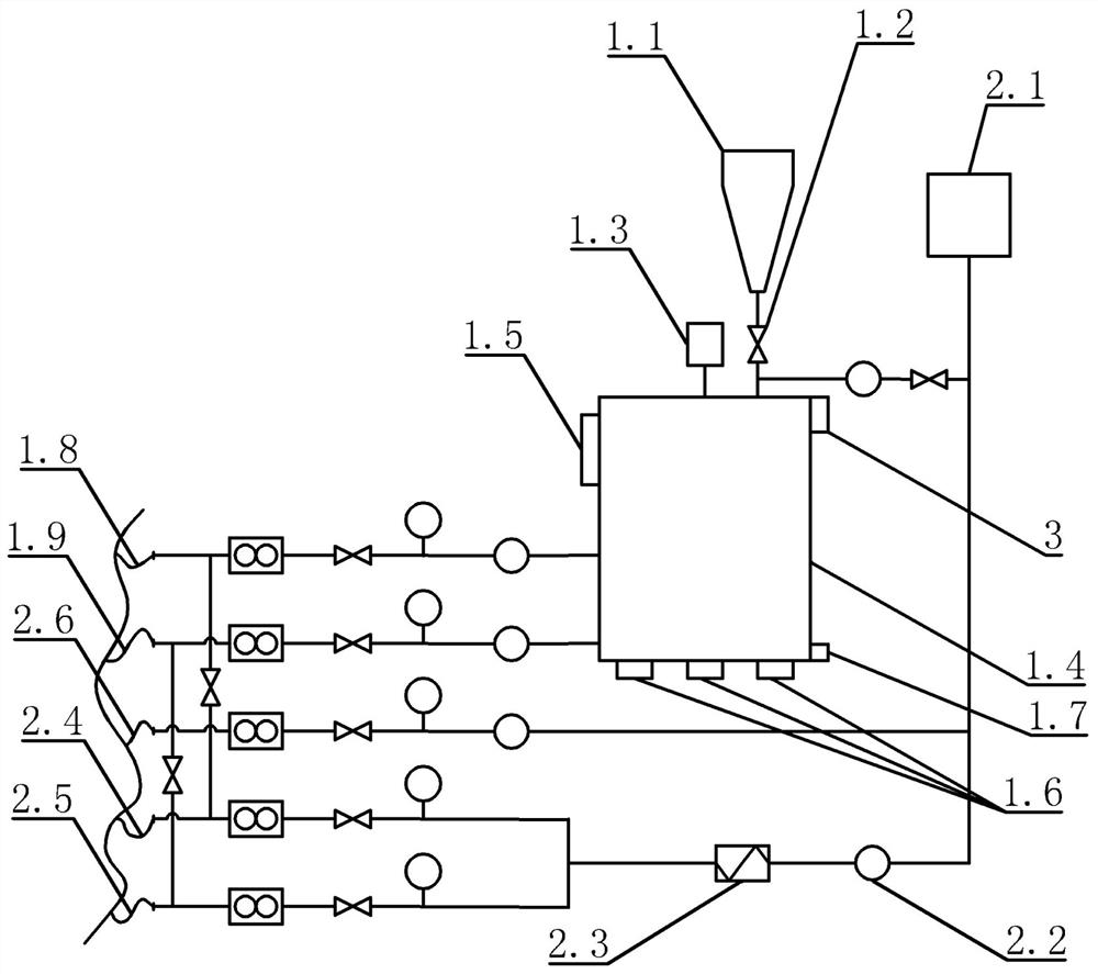 Aluminum cast rolling efficient cooling device and cooling process