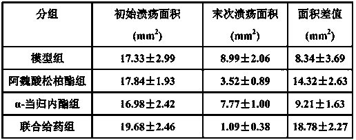 Anti-oral ulcer drug and application thereof