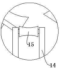 Tubular product grinding device for machining