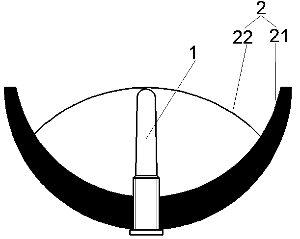 Support for maxillary sinus floor elevation space maintenance and use method of support