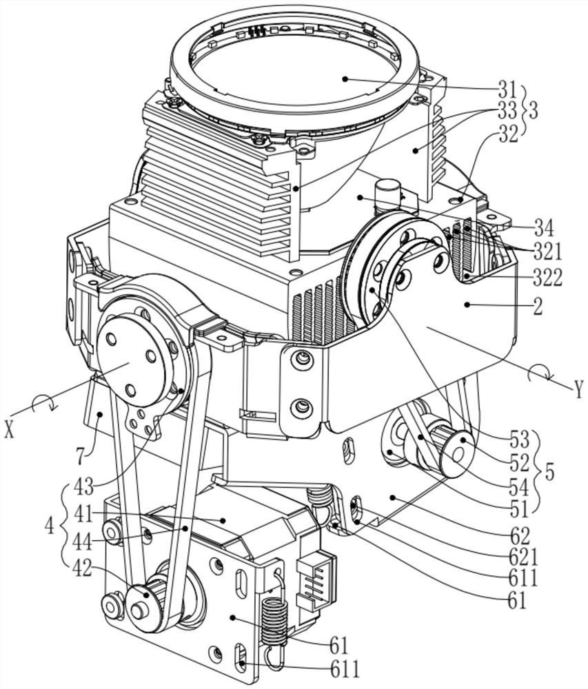 Movable lighting device capable of forming complex geometric light effect