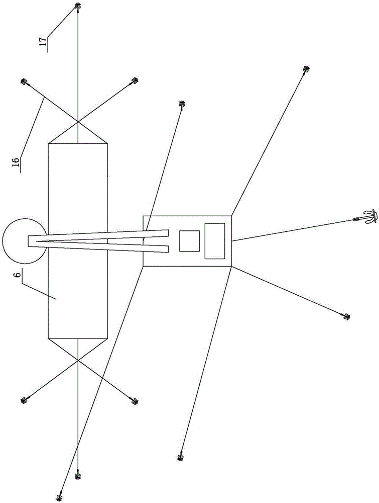 Parking craning method for vibration sinking construction of steel cylinders