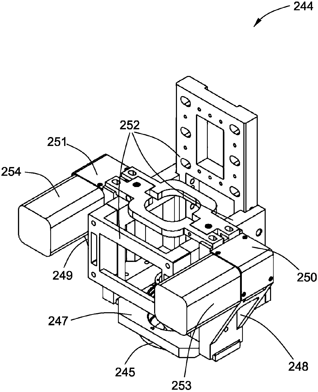 Added material manufacturing and forging combined compound forming system and method