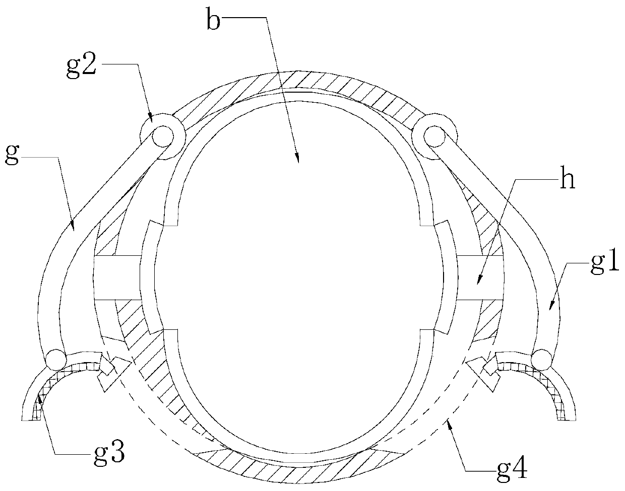 Monocrystalline silicon rod slicing device