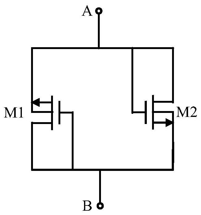 Pseudo resistance circuit and cascade circuit thereof