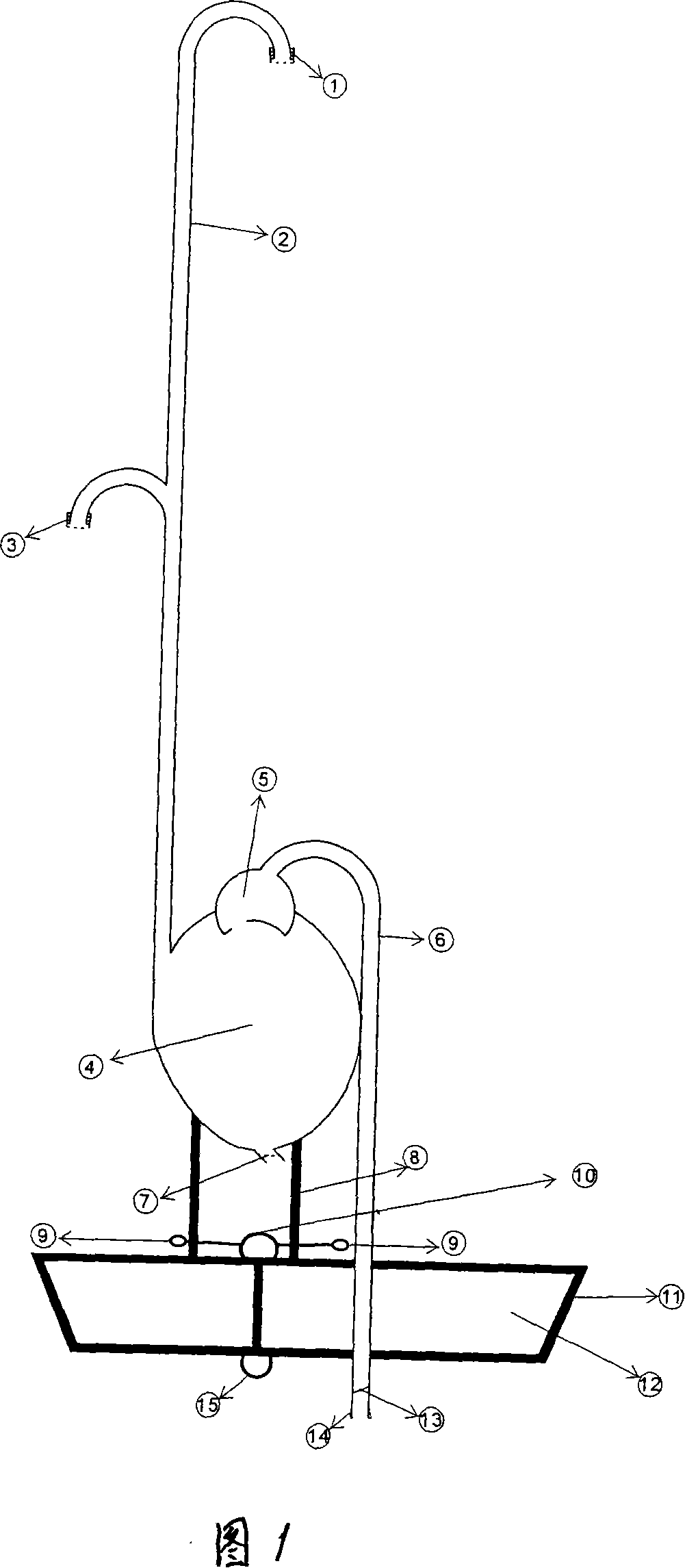 Safety diving breathing apparatus