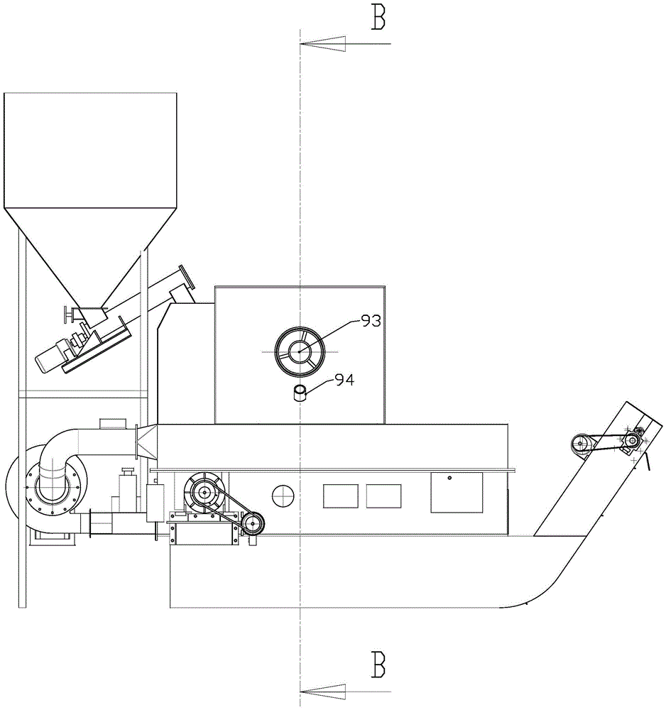 A kind of biomass pellet burner and using method thereof