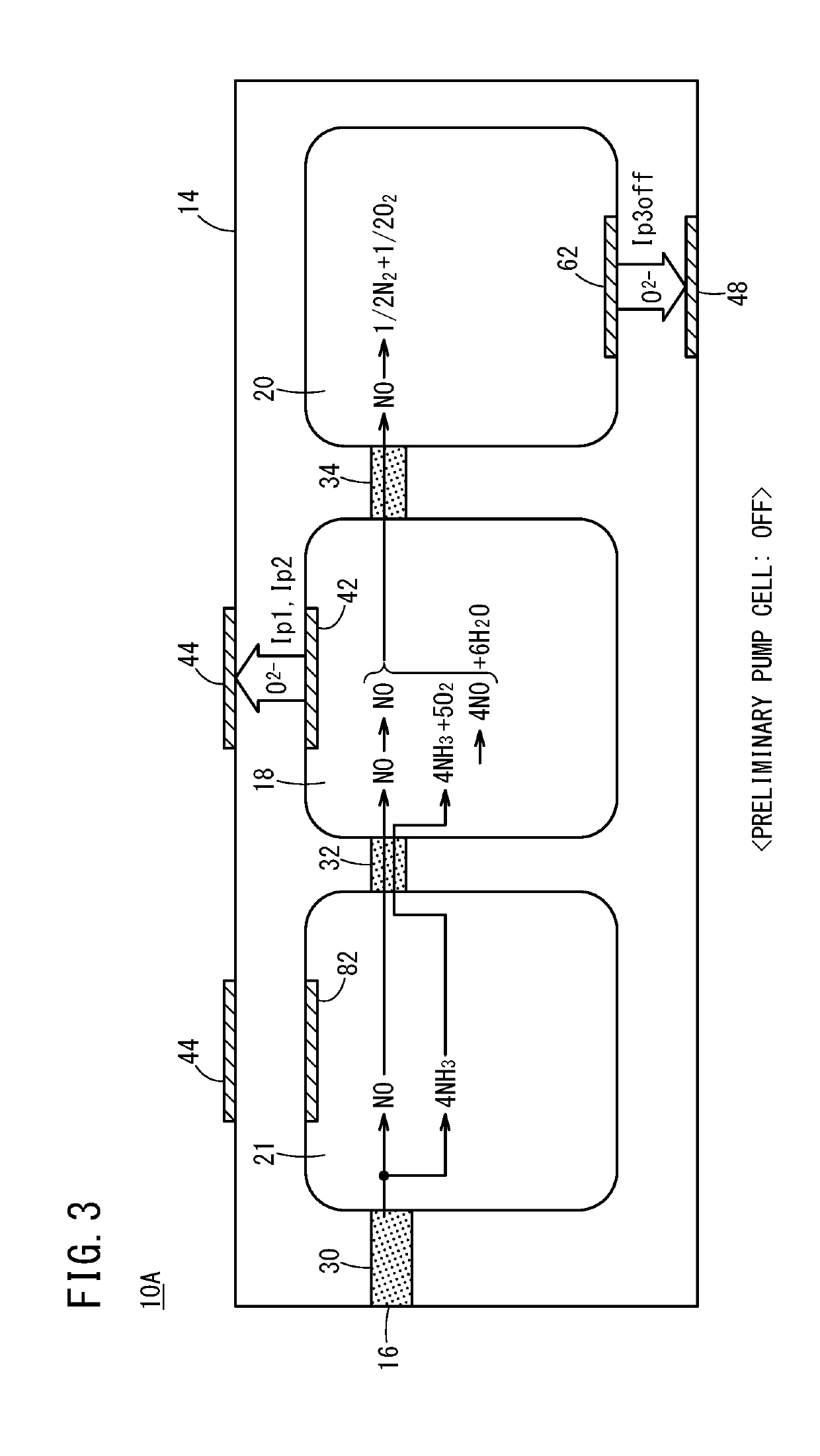 Gas sensor, and method for measuring concentrations of plurality of target components in gas to be measured