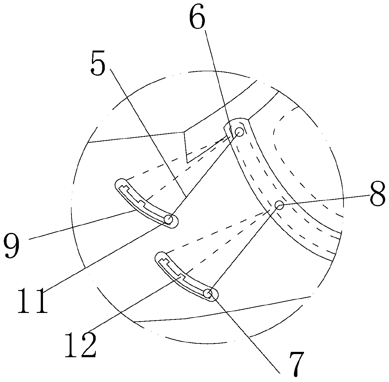 Elastic ring fine-tuning bra