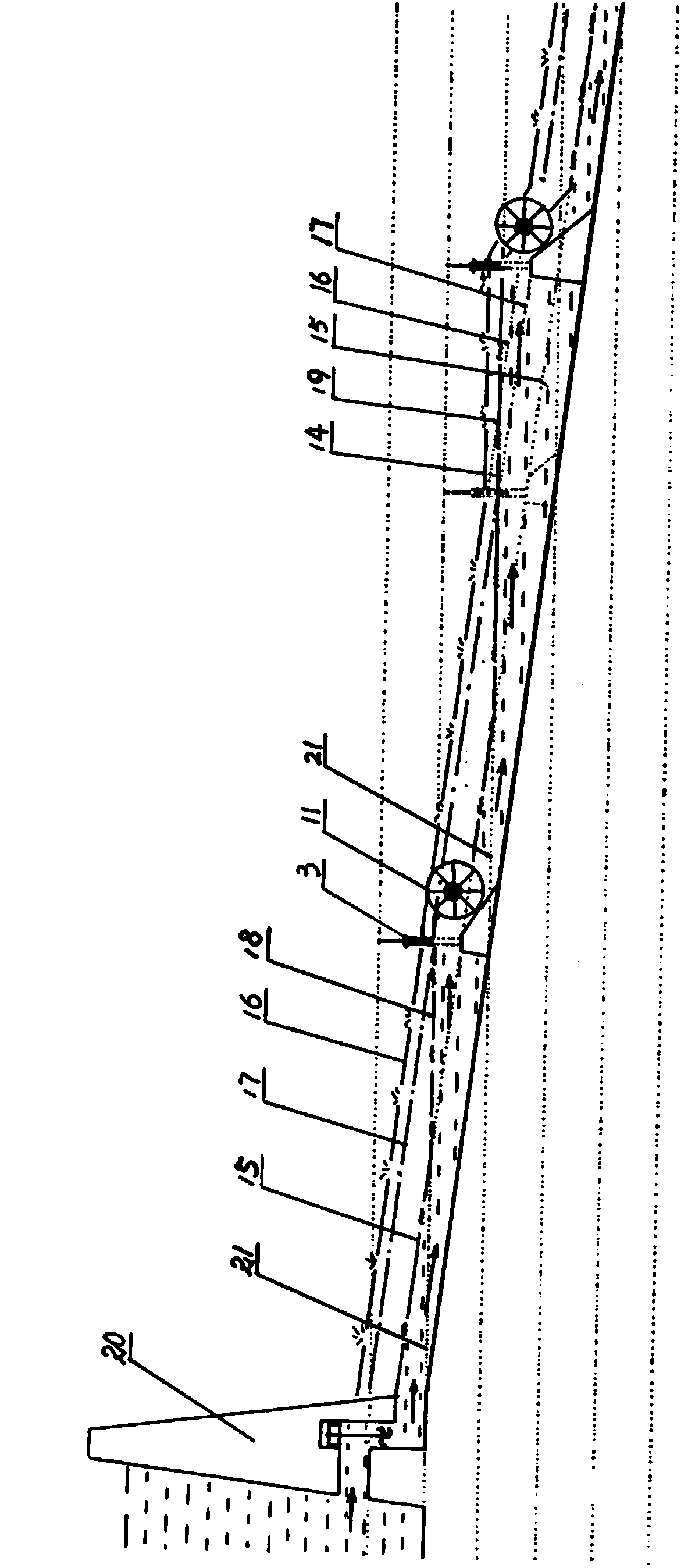 Method for densely building hydroelectric power station and hydroelectric power station capable of being densely built