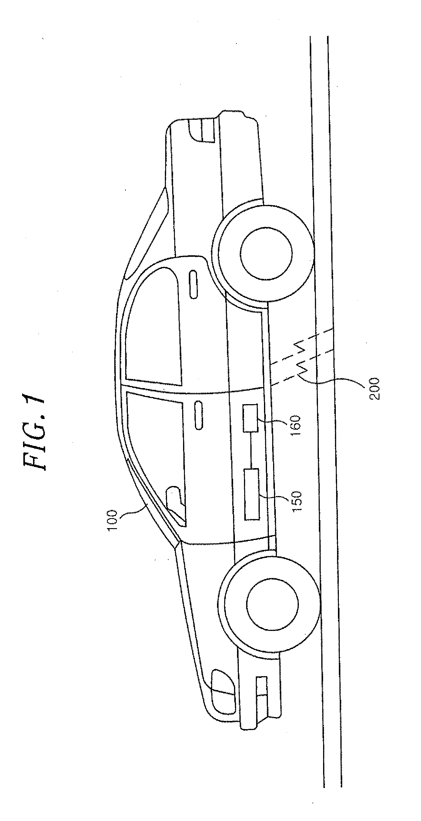 Transportation system using electric automobile