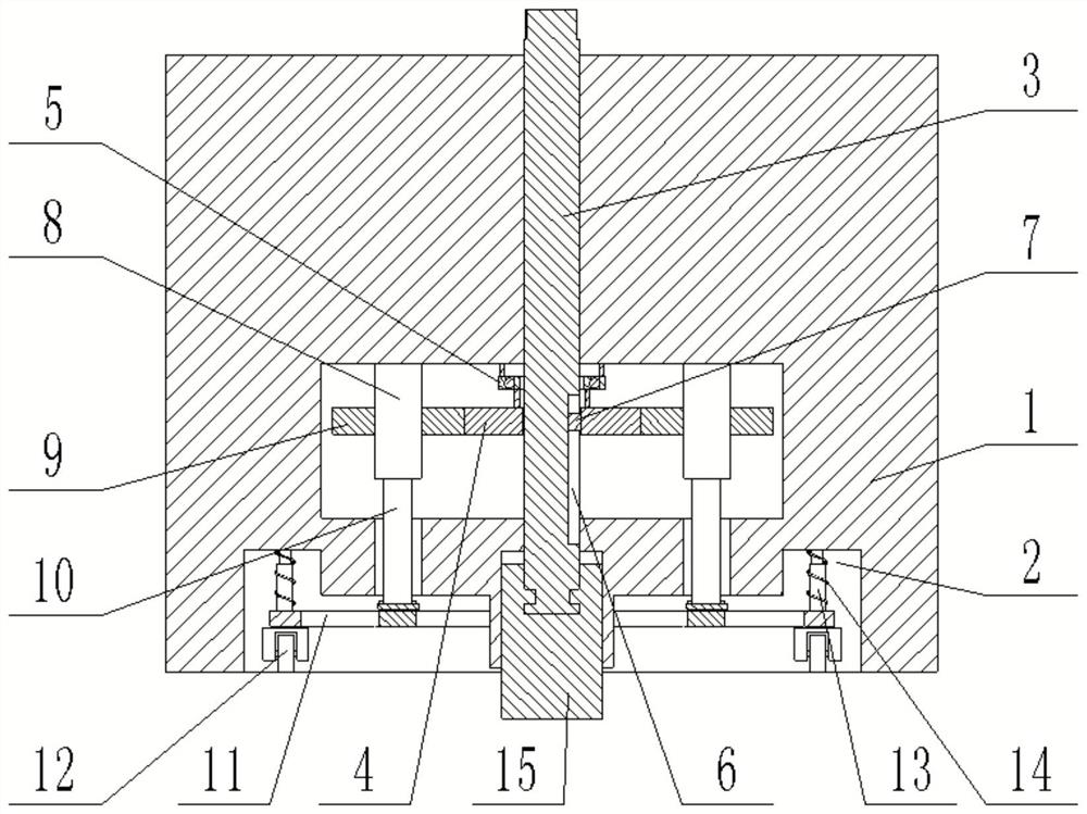 Highway isolation pier device capable of moving quickly