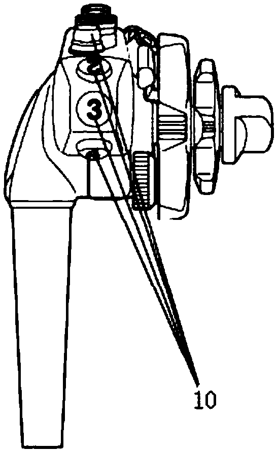 Digestive endoscope device